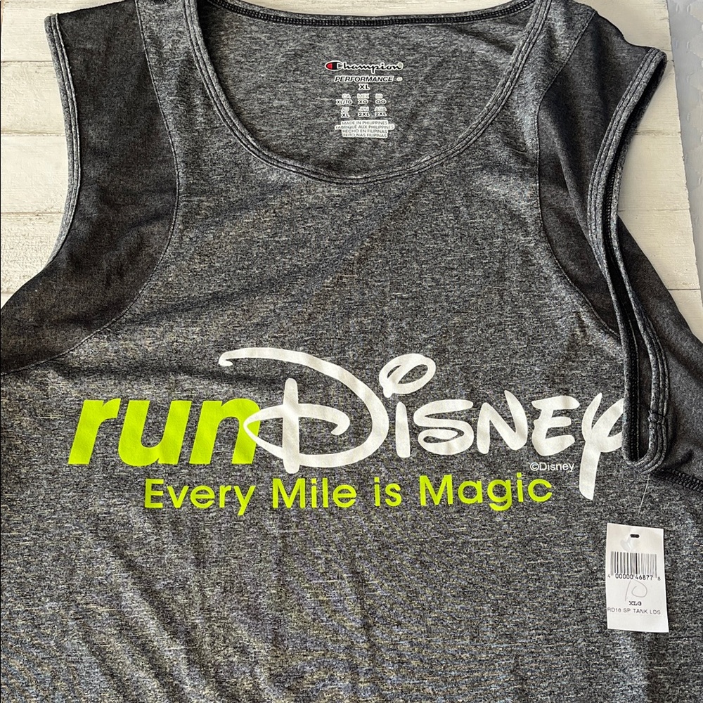 Champion Gray Run Disney Tank Top
